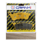CRANK1 Brake Pads for Honda CBR 250R ABS, Ceramic, Front & Rear, in retail packaging