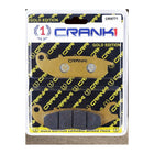 CRANK1 Brake Pads for Honda Hornet 2.0, Ceramic, Front & Rear, in retail packaging