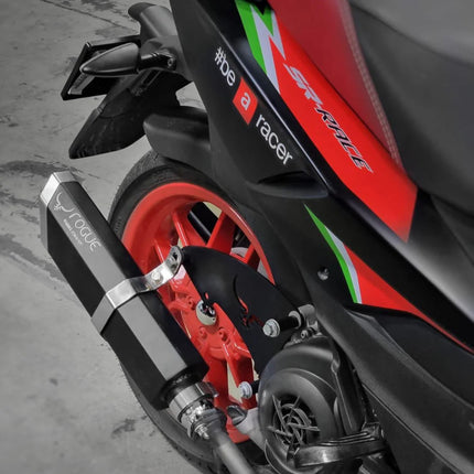 Aprilia SXR 160 aftermarket barrel exhaust upgrade