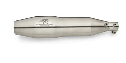 Red Rooster Orion Exhaust for Royal Enfield Guerrilla 450 (Finish: Polish / Black / Matte) – view 6