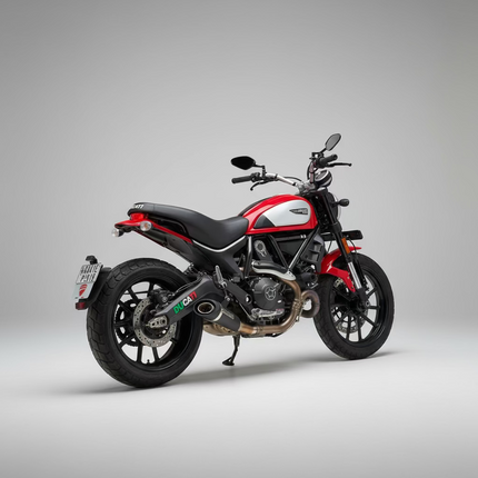 Barrel Outlaw 2.0 Exhaust for Ducati Scrambler 800 Icon (2018) - image 5