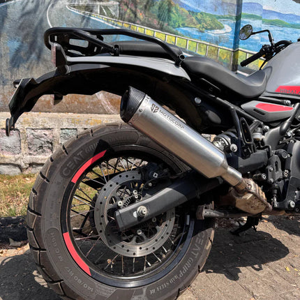 Silver Stallion Full System Exhaust (Dual O2 Sensor Compatible) for Royal Enfield Himalayan 450 & Guerrilla 450