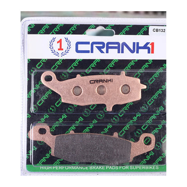 CRANK1 Brake Pads for Suzuki Intruder M800, Sintered, Front, in retail packaging