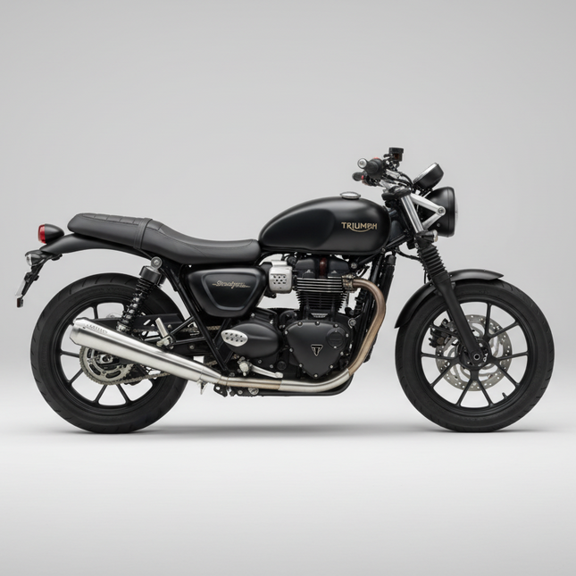 Barrel B Twinn Exhaust for Triumph Street Twin 900 - image 2