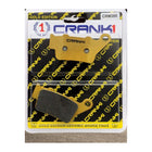 CRANK1 Brake Pads for Jawa Perak, Ceramic & Sintered, Rear, in retail packaging