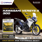 Ceramic Brake Pads For Kawasaki Versys-X 300 - Front - CRM651/2 - 1 Set - CRANK1