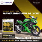 Ceramic Brake Pads For Kawasaki Ninja 300 - Rear - CRM052/4 - 1 Set - CRANK1
