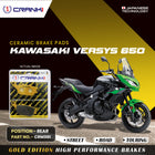 Ceramic Brake Pads For Kawasaki Versys 650 - Rear - CRM361 - 1 Set - CRANK1
