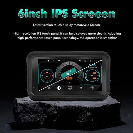 Bike navigation system with dual cameras