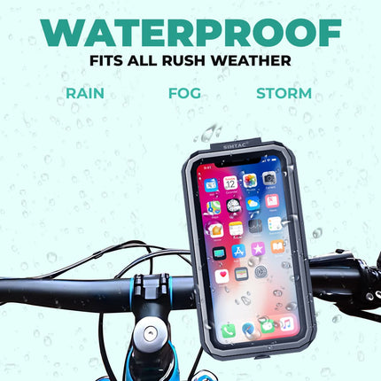 Simtac Splash Guard X Mobile Holder with Wireless Charger & Vibration Damper (MHW-PWC-PRO)