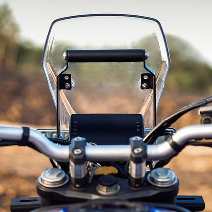 Hero Xpulse 210 GPS Mount Black Mild Steel Crossbar