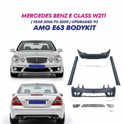 Mercedes W211 to E63 AMG Body Kit