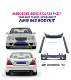Mercedes W211 to E63 AMG Body Kit