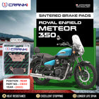 Sintered Brake Pads For Royal Enfield Meteor 350 (2022) - Rear - CB312 - 1 Set - CRANK1