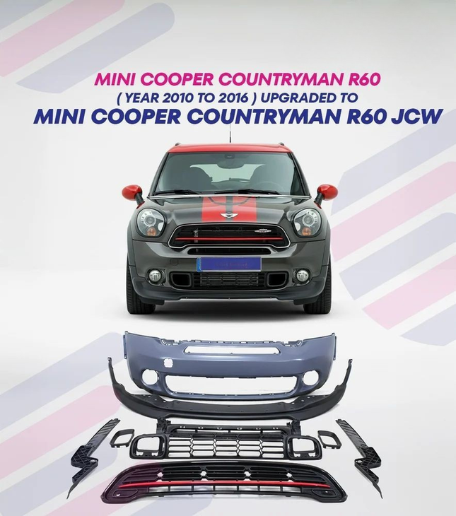 Mini Cooper Countryman R60 JCW Front Kit detail