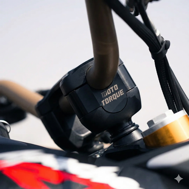 Mototorque Handle Bar Riser for TVS Apache RTX 300 ergonomic elevation