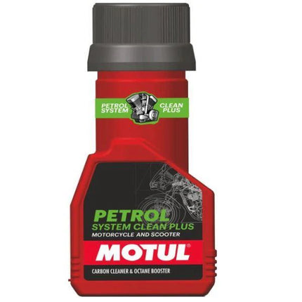Motul Petrol System Clean Plus for All Petrol Bikes, Scooters & Cars (200ml)