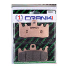 CRANK1 Brake Pads for Ducati Multistrada V2, Sintered, Front & Rear, in retail packaging