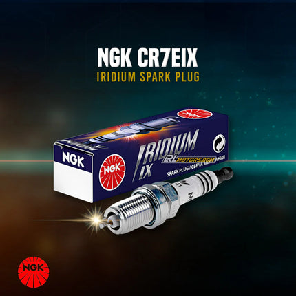 NGK Iridium IX CR7EIX spark plug for Royal Enfield Himalayan 411, Interceptor 650, Continental GT 650 and Super Meteor 650