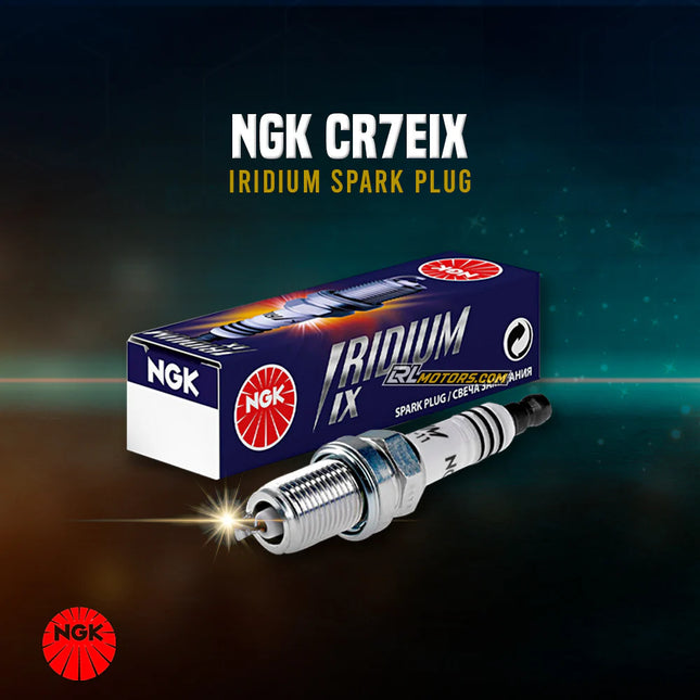 NGK Iridium IX CR7EIX spark plug for Royal Enfield Himalayan 411, Interceptor 650, Continental GT 650 and Super Meteor 650