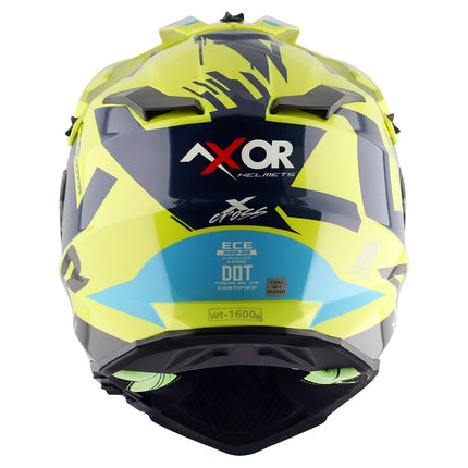 Axor X-Cross X1 Dual Visor Helmet (ECE/DOT/ISI)
