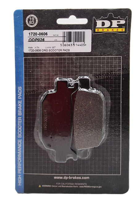 DP Brakes ODP026 brake pads – ODP Scooter (Organic)