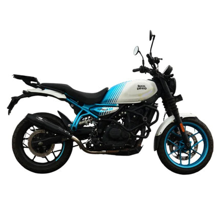 Red Rooster Orion Exhaust for Royal Enfield Guerrilla 450 (Finish: Polish / Black / Matte) Powerage