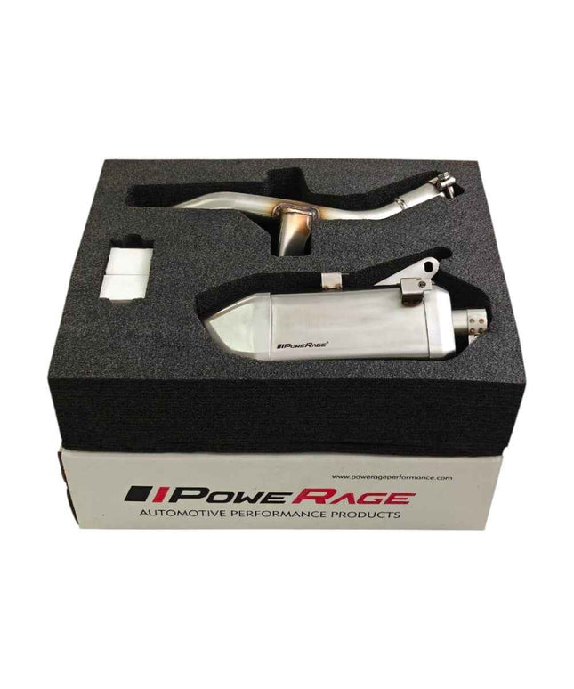 Powerage Slip-On Exhaust for Royal Enfield Himalayan 450 — Single & Dual O₂ Sensor Variants