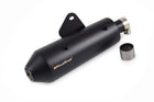 Powerage black finish slip-on exhaust for Royal Enfield Hunter 350