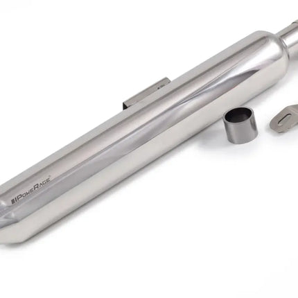 Powerage polish finish short exhaust for Royal Enfield 500 & 350