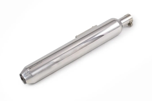 Powerage polished stainless steel exhaust for Classic Reborn 350/Meteor 350