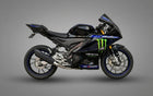Barrel Rogue exhaust Yamaha R15 V4 with bend pipe black