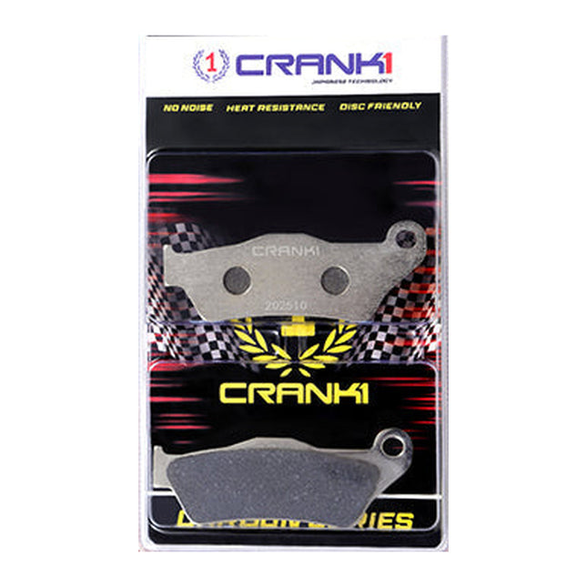 CRANK1 Carbon Brake Pads for Yamaha R15 V4, in retail packaging