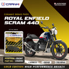Ceramic Brake Pads For Royal Enfield Scram 440 - Front - CRM859 - 1 Set - CRANK1