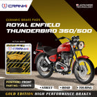 Ceramic Brake Pads For Royal Enfield Thunderbird 350/500 - Front - CRM479 - 1 Set - CRANK1