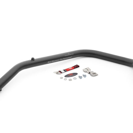 Red Rooster black bend pipe for Honda CB350RS, supplied with the Bend pipe included option