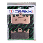 CRANK1 Brake Pads for BMW R 1200 R, Sintered, Front & Rear, in retail packaging