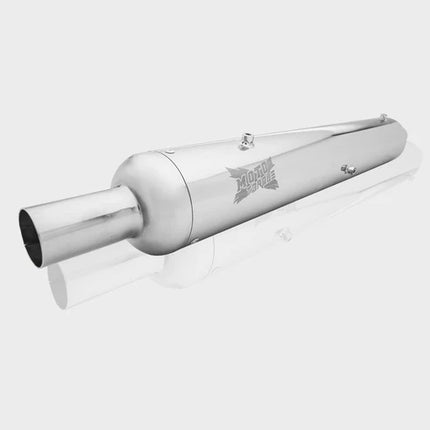 Moto Torque Replica Chrome Exhaust BS6 chrome finish motorcycle exhaust