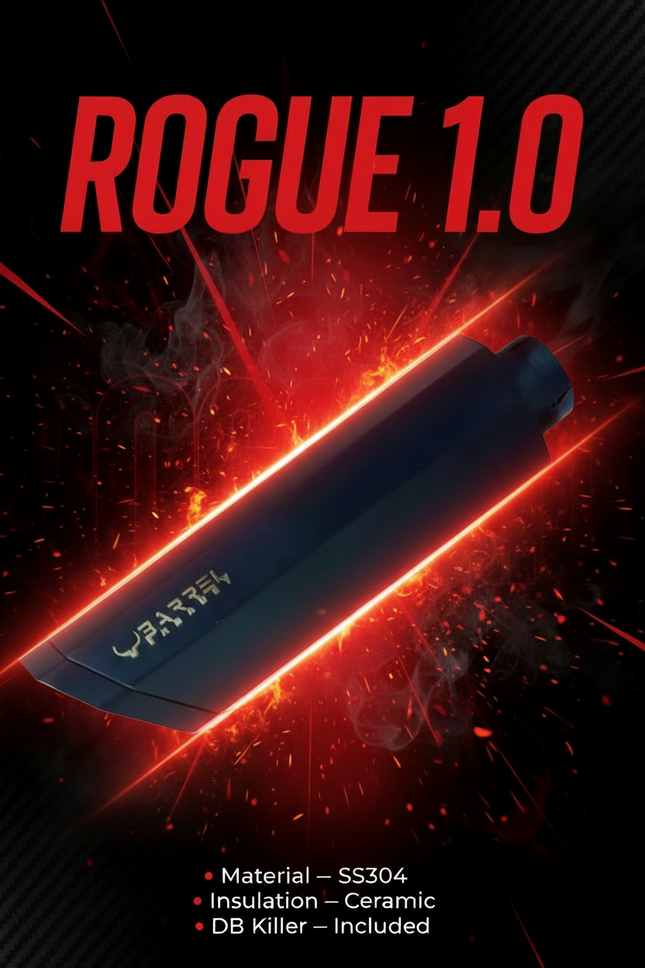 Barrel Rogue V1 Slip-On Muffler (Universal Fitment) - image 1