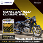 Ceramic Brake Pads For Royal Enfield Classic 650 - Rear - CRM479 - 1 Set - CRANK1