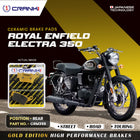 Ceramic Brake Pads For Royal Enfield Electra 350 - Rear - CRM359 - 1 Set - CRANK1