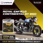 Ceramic Brake Pads For Royal Enfield Continental GT 650 - Rear - CRM359 - 1 Set - CRANK1