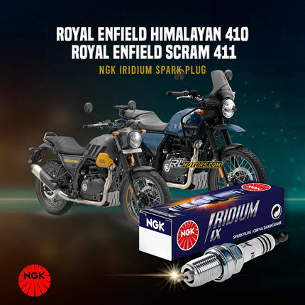 NGK CPR8EAIX-9 Iridium IX spark plug for Bajaj Dominar 250 and Dominar 400 side plug