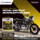 Ceramic Brake Pads For Royal Enfield Interceptor 650 - Rear - CRM359 - 1 Set - CRANK1