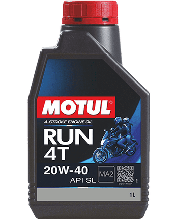 Motul RUN 4T 20W-40 Mineral Commuter Motorcycle Engine Oil 1L