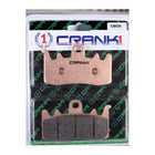 CRANK1 Brake Pads for Ducati Scrambler 1100 Tribute Pro, Sintered, Front & Rear, in retail packaging