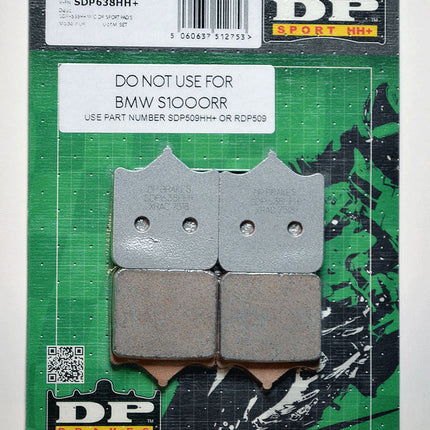 DP Brakes SDP638 brake pads – SDP Sport HH+