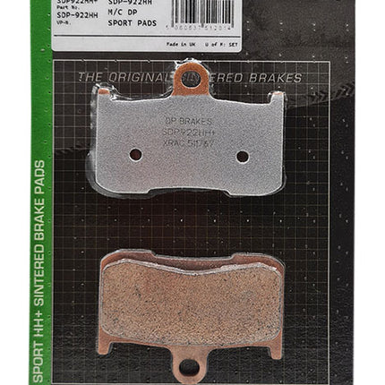 DP Brakes SDP922 brake pads – SDP Sport HH+