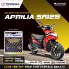 Ceramic Brake Pads For Aprilia SR125 - Front - CRM063 - 1 Set - CRANK1