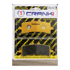 CRANK1 Brake Pads for Suzuki GSX-R750, Ceramic, Front & Rear, in retail packaging